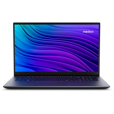 MEDION Laptop Avantum 17 E1e / Intel N100, 17.3", 1920 x 1080, 4 GB, 128 GB eMMC, Windows 11 Home, crna